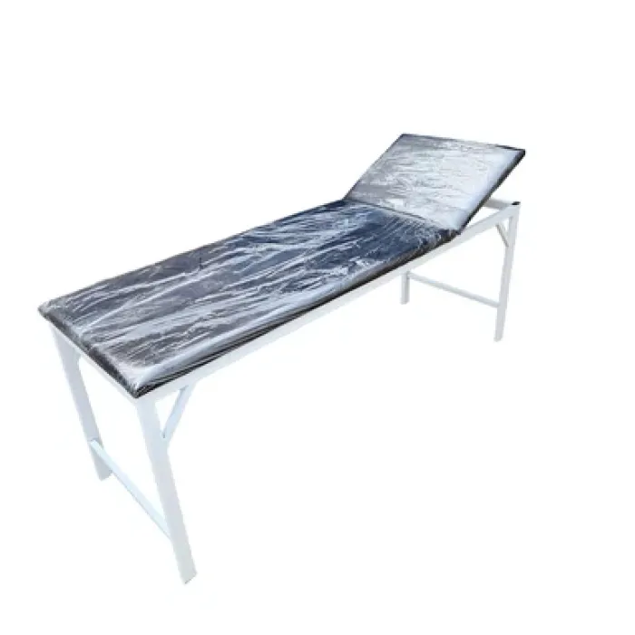 Professional Kreslo-Kuşetka EFM-0186 – Ağ/Qara (180x60x75 sm) — Bakı