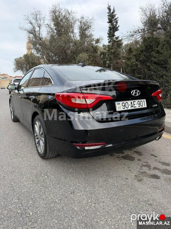 Hyundai Sonata — Minik avtomobili icarəsi, Bakı (5)