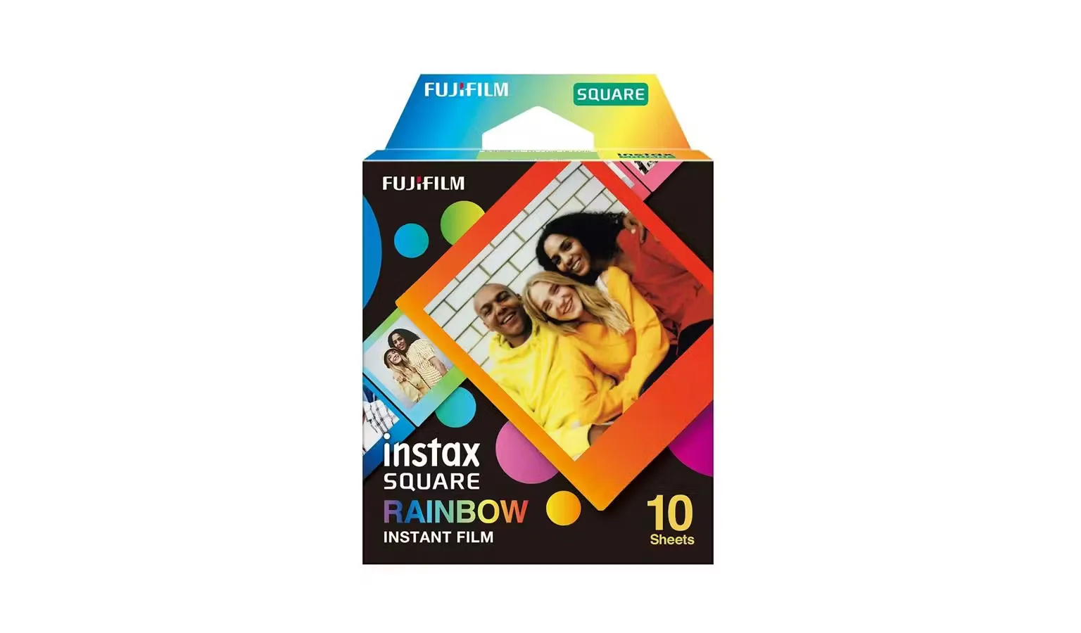 Photo Paper Instax Square Rainbow 10 sheets — Bakı