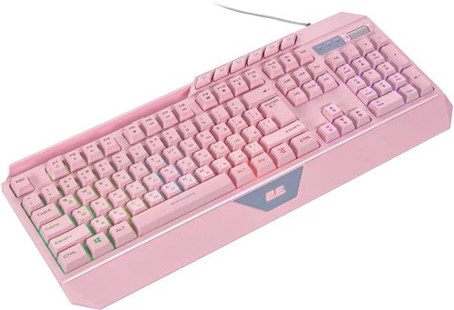 2E KG315 (2E-KG315UPK) Pink Gaming Keyboard — Klaviaturalar və siçanlar, Bakı (2)