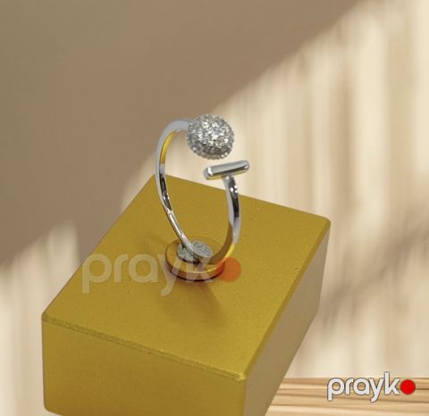 Qadınlar üçün üzük MicsSt/00191 gümüş 925 əyar, 1 q — Bakı