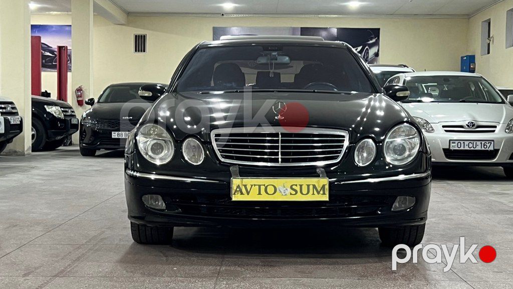 Mercedes E 270, 2.7 L, 2002 il, 278 000 km — Avtomobillər, Sumqayıt (6)