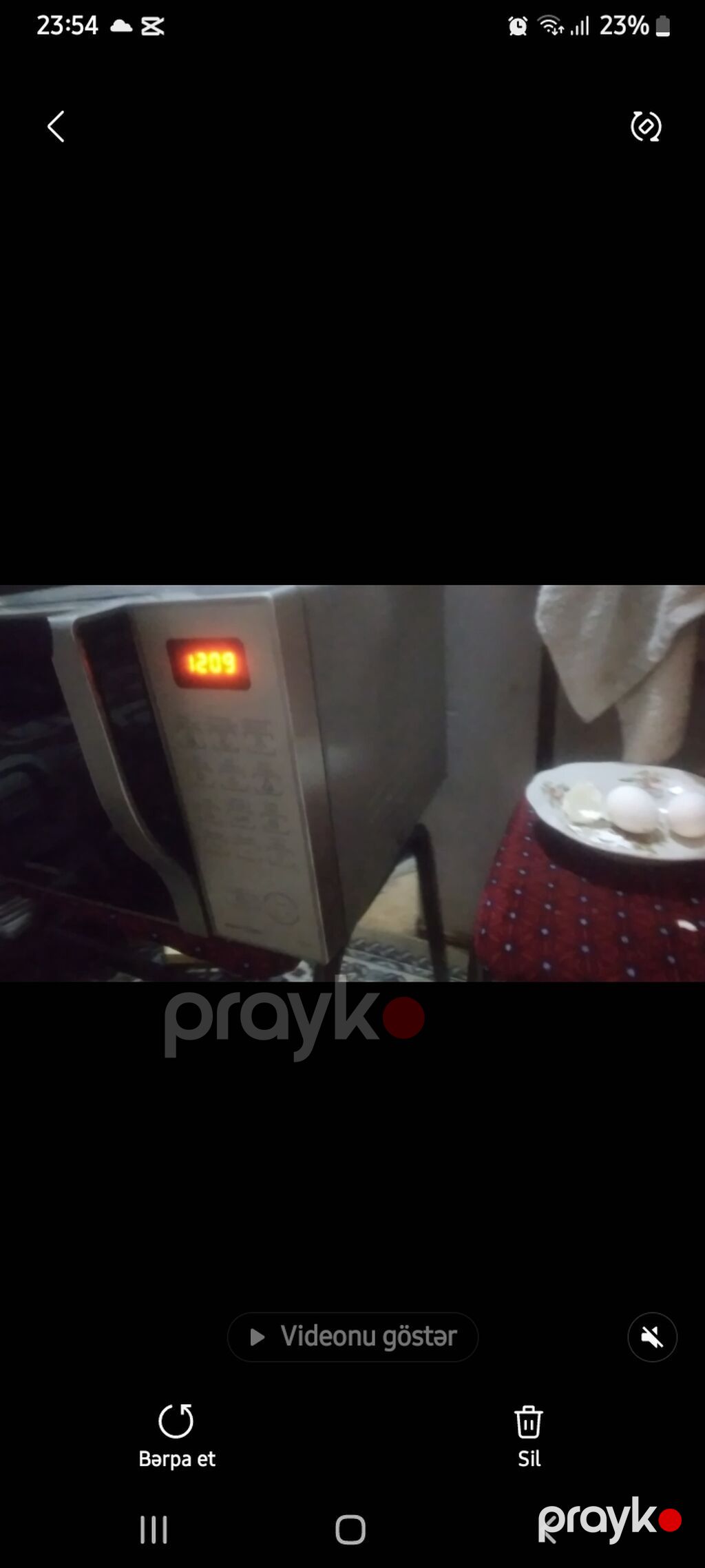 Mikrodalğalı soba Mikrodalğalar ilə, rəng - Gümüşü, İşlənmiş — Mikrodalğalı sobalar, Digah (3)