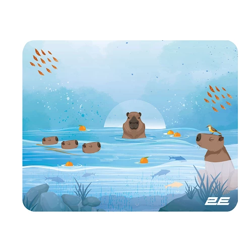 2E Capybarra S (2E-PAD-S-CAPY-BLUE) Mouse Pad — Bakı