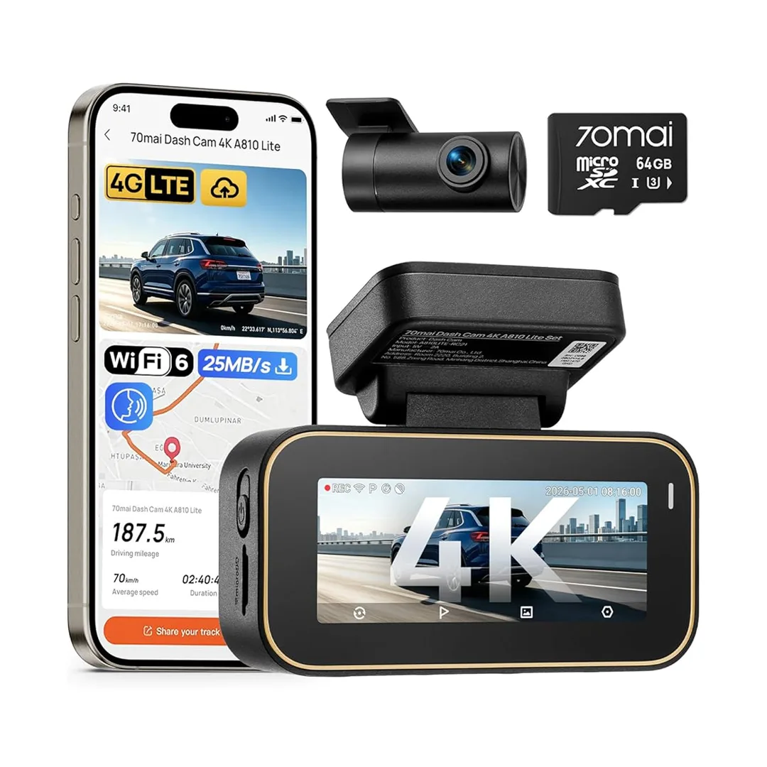 Videoqeydiyyatçı 70mai A810 Lite set — Mallar, Bakı (6)