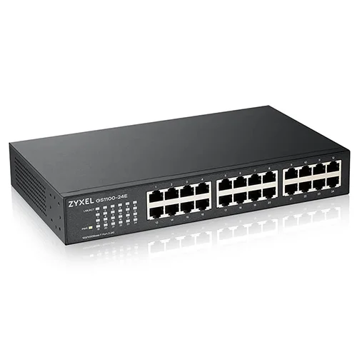 Zyxel GS1100-24E (GS1100-24E-EU0103F) 24-Port Gigabit Unmanaged PoE Switch — Bakı