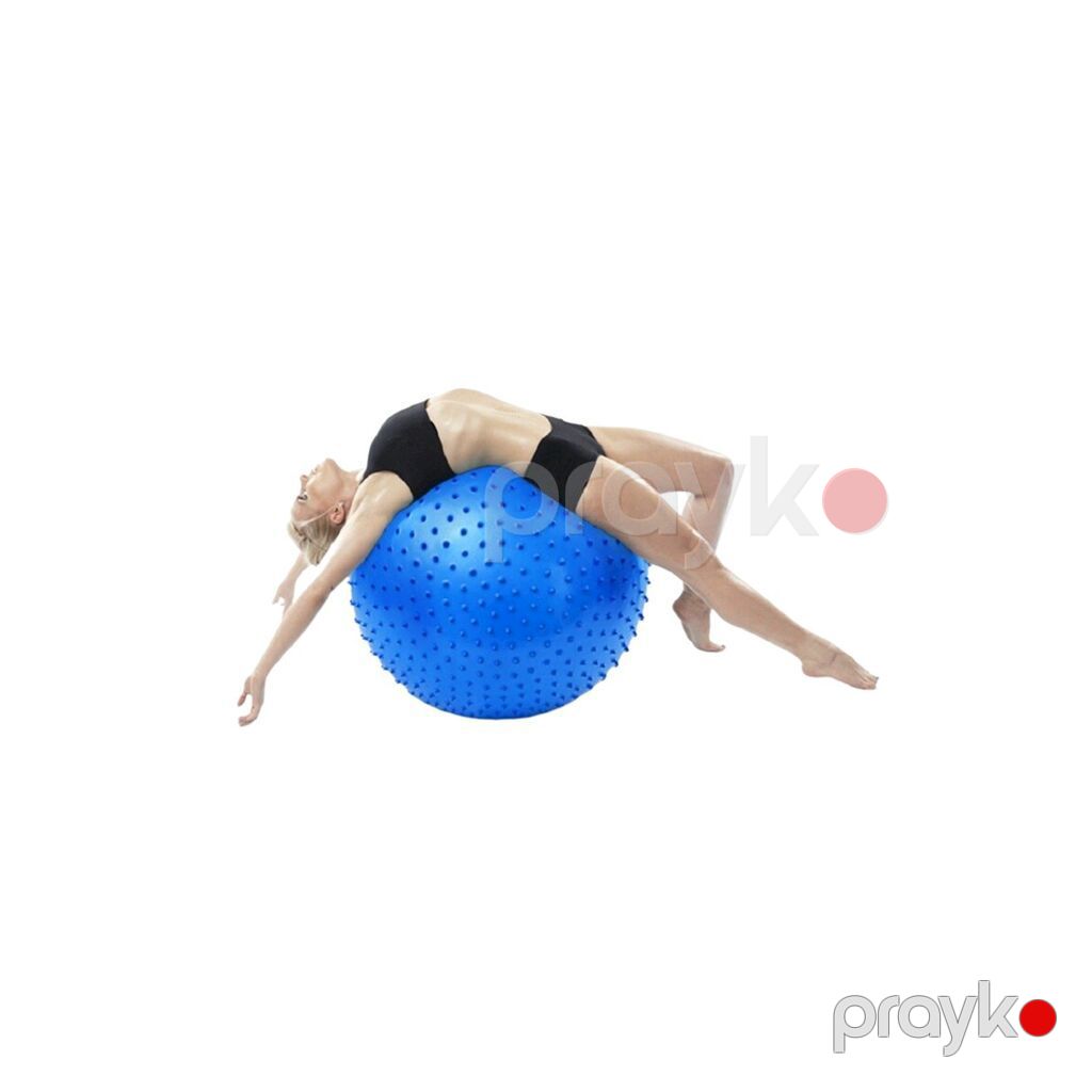 7010 Məhsulun adı: Fitnes topu Gymnic 1062 tikanlı, PVC, boz, 85 sm — Top oyunları, Bakı (3)