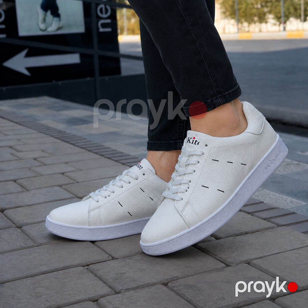 Kedlər Kiton RH-1, Ağ, Eko dəri, ölçü 41 — Mallar, Bakı (2)