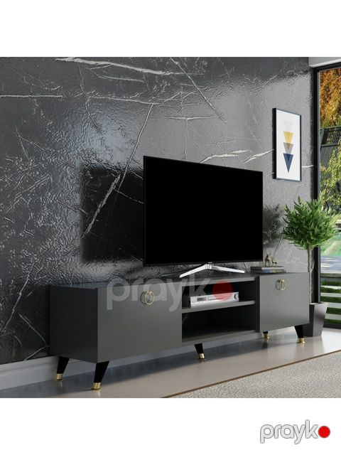 Tv stend 056-1, 150x50 sm, antrasit — Bakı