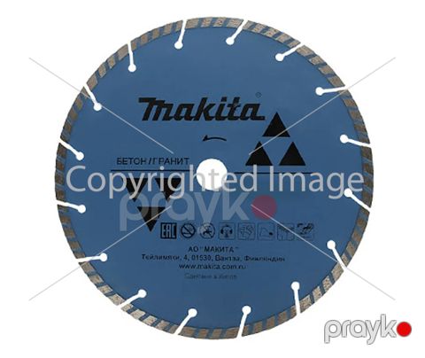 Almaz disk qranit/beton (180 mm) Makita D-41741 — Bakı