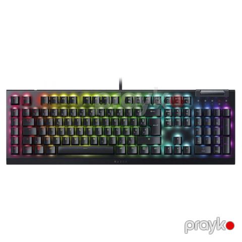Razer Keyboard mechanical BlackWidow V4 X 110key, Green Switch, black (RZ03-04700800-R3R1) — Pctech — Computers & Laptops