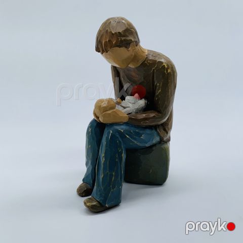 Heykəlcik AL-1544, poliester, 14 sm — Bakı