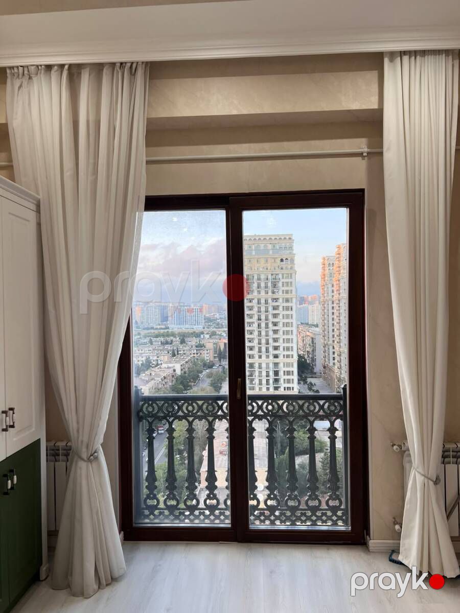 İcarəyə verilir 4 otaqlı yeni tikili 180 m² — Mənzil, Bakı (10)