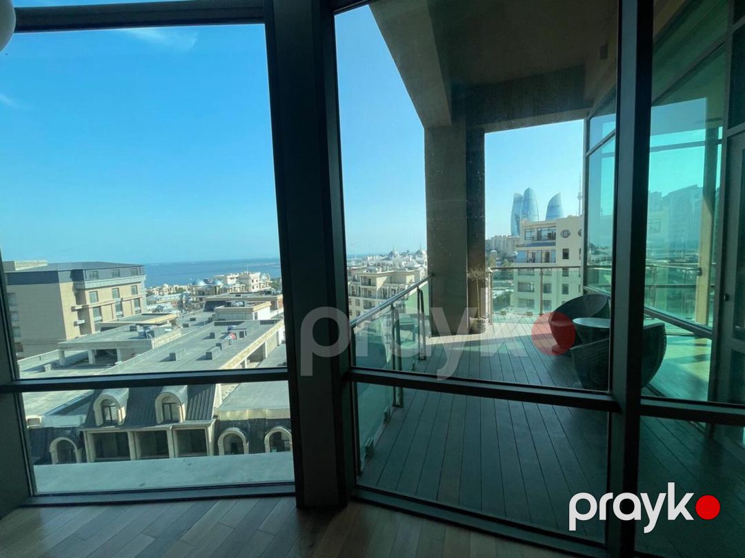 İcarəyə verilir 4 otaqlı yeni tikili 350 m² — Mənzil, Bakı (3)