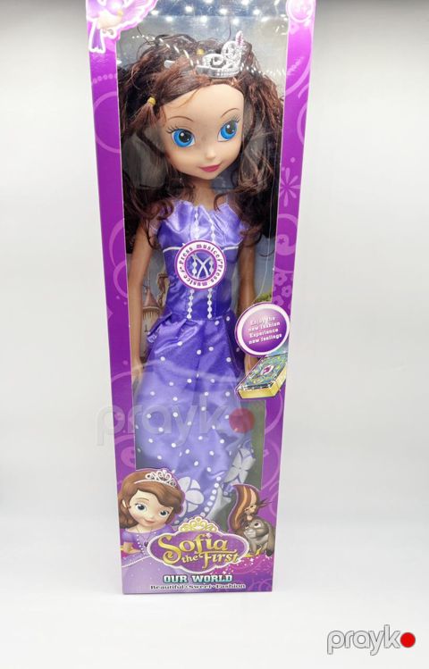Kukla Sofia the First, plastik, 40 sm, 3+ yaş — Bakı