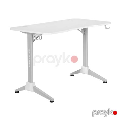 2E Gamıng Table Otoroshı, 120x60x75cm, white-grey (2E-GT-OTO-WTGR) — Bakı