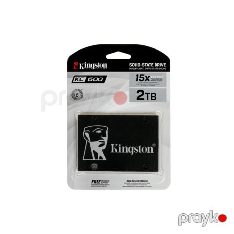 Kingston 2048G SSD KC600 SATA3 2.5″ (SKC600/2048G) — Bakı