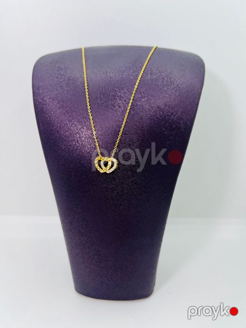 Zinət boyunbağısı qızıl 750 əyyar GH06413, 2,63 qram, uzunluq 460 mm - GH06413 — Bakı