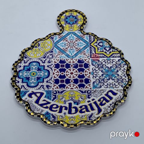 Suvenir AL-02, rəngbərəng, 18 sm — Bakı