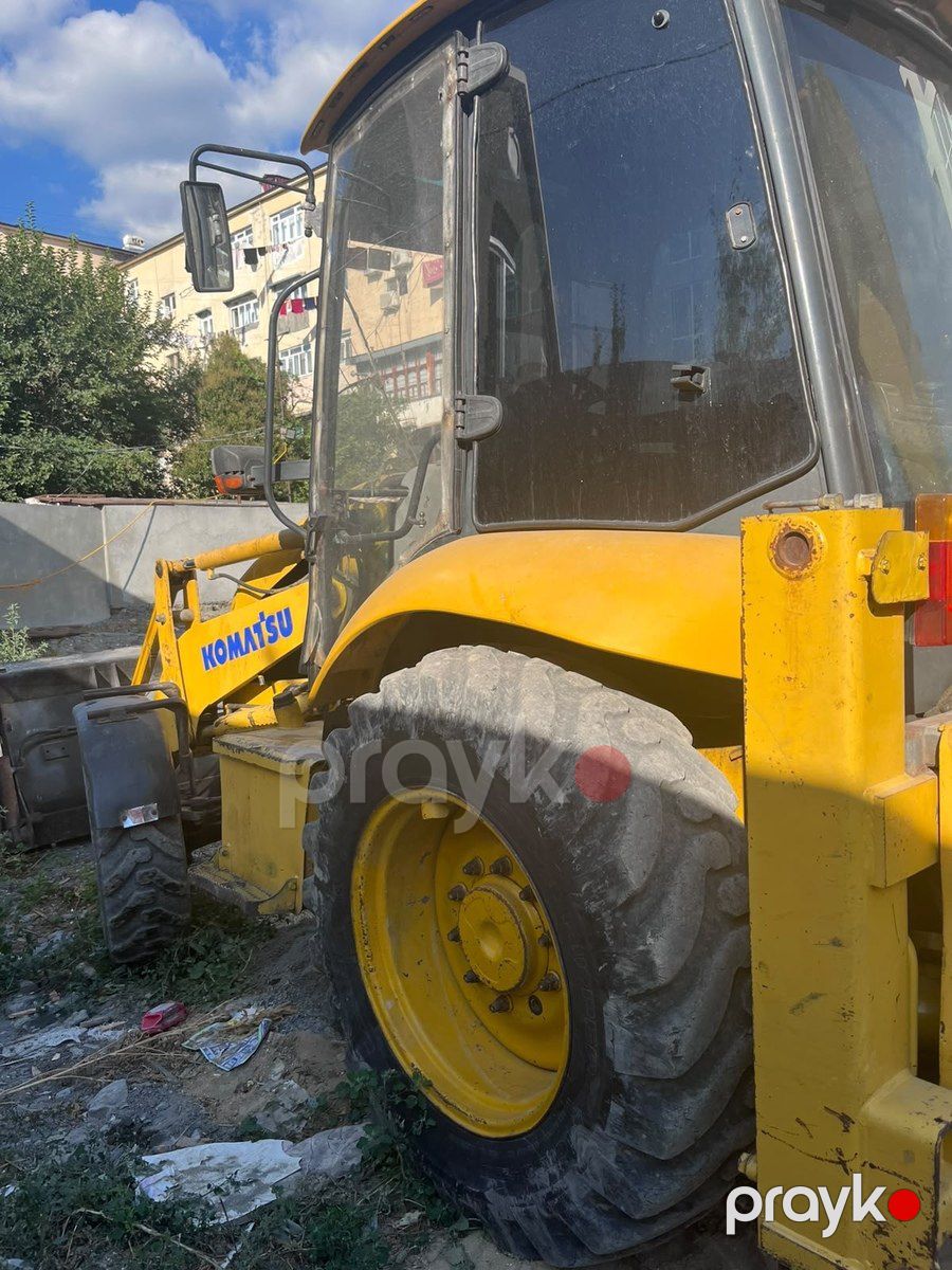 Komatsu W97, 2007 il — İnşaat texnikası, Şəki (3)