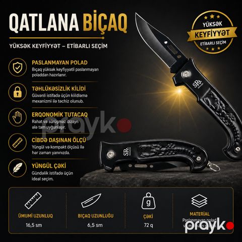 Universal bıçaq polad/metal — Bakı