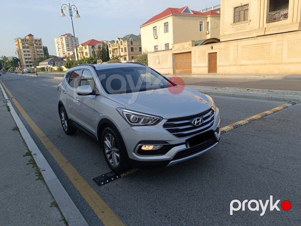 Hyundai Santa Fe, 2.0 L, 2016 il, 213 000 km — Avtomobillər, Bakı (3)