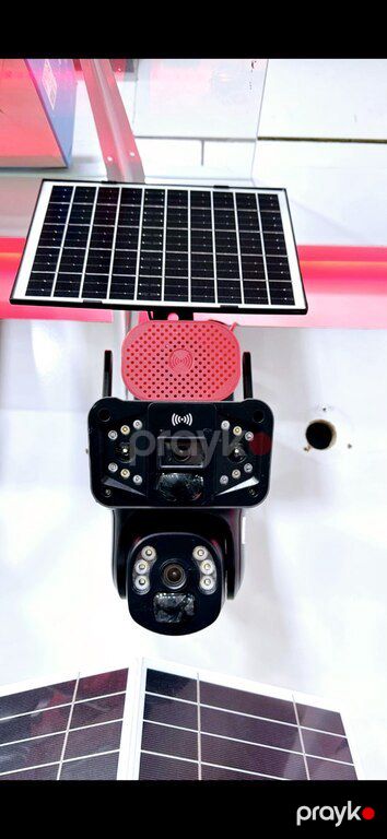 Simsiz 4G sim kartlı Solar ptz 2 kameralar 360° 8mp/4K — Ağıllı ev və təhlükəsizlik, Bakı (5)