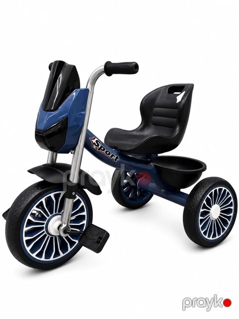 Üçtəkərli velosiped K-64 Black/Blue — Bakı