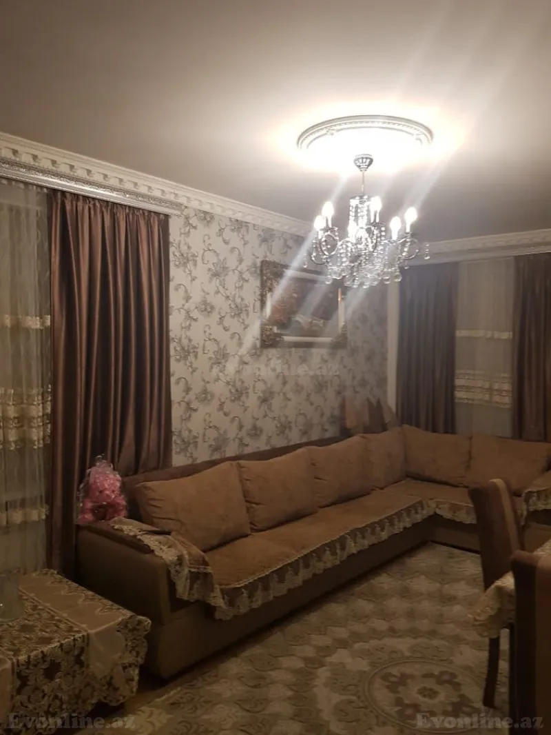 Satılır 3 otaqlı Mənzil Köhnə tikili 60 m² Bakı, Sabunçu r., Bakıxanov — Mənzil, Bakı (7)