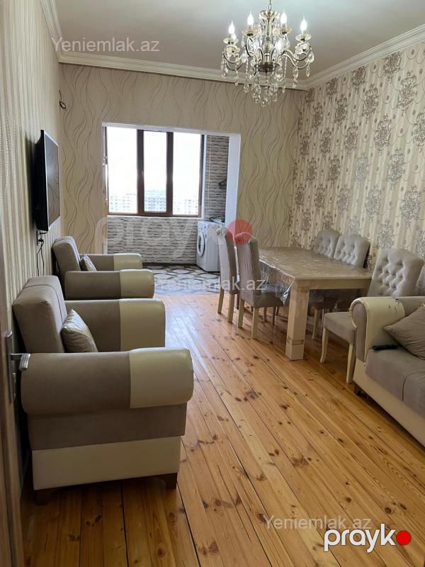 Kirayə 1 otaqlı Bina evi menzil (Yeni tikili), 65 m², Xətai rayonu — Mənzil, Bakı (3)