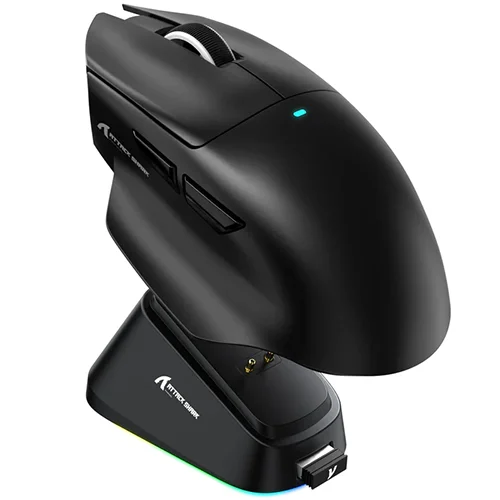Attack Shark V6 UltraLight Black Wireless Gaming Mouse — Bakı