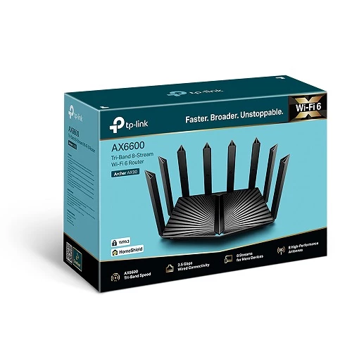 TP-Link Archer AX90 Tri-Band Wi-Fi 6 Router — Bakı
