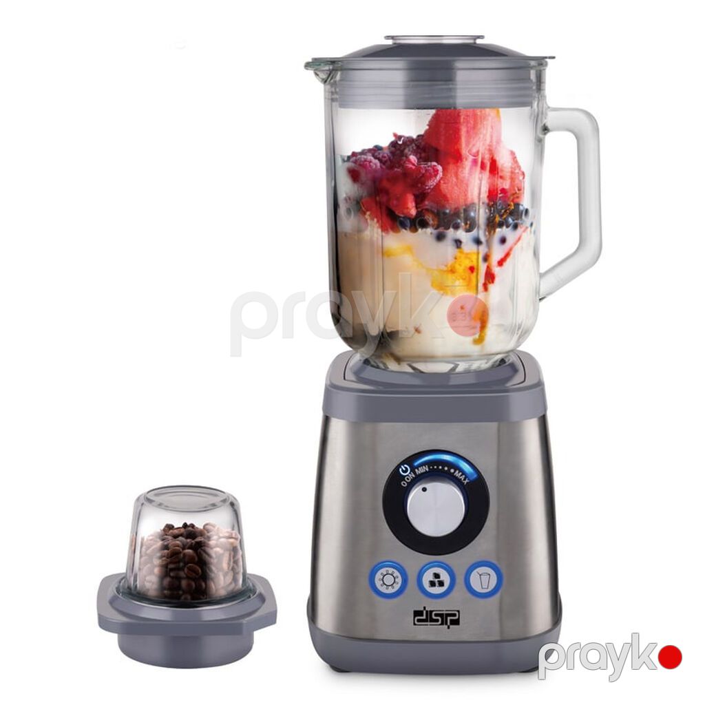 1551 Məhsulun adı: Blender DSP KJ2198, boz Brend: DSP Kateqoriya — Blenderlər, xırdalayanlar və mikserlər, Bakı (2)