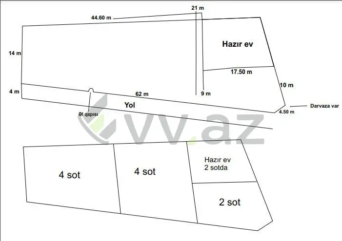 12 sot Torpaq Satılır, Qala, Xəzər, Bakı — Torpaq, Bakı (4)