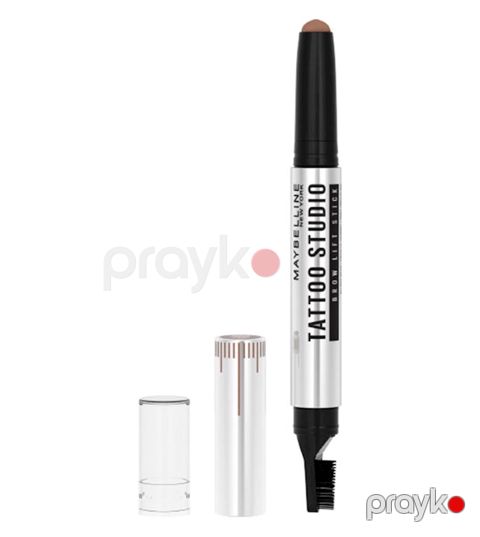 Qaşlar üçün qələm Maybelline New York Tattoo Brow Lift Stick 02 Soft Brown — Bakı