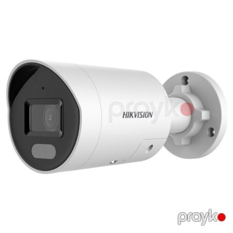 Hikvision 4 MP ColorVu Strobe Light and Audible Warning Fixed Mini Bullet Network Camera — Bakı