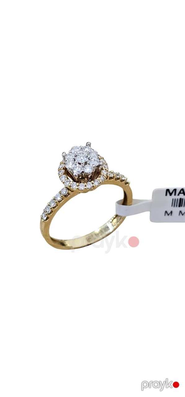Üzük qadınlar üçün MM1738, qızıl 750 əyar — Mallar, Bakı (2)