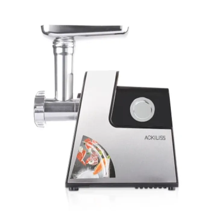 Elektrik Ətçəkən Ackiliss ACL-3379 Silver Paslanmaz Polad Bıçaqlı Qiyməçəkən Maşın — Bakı