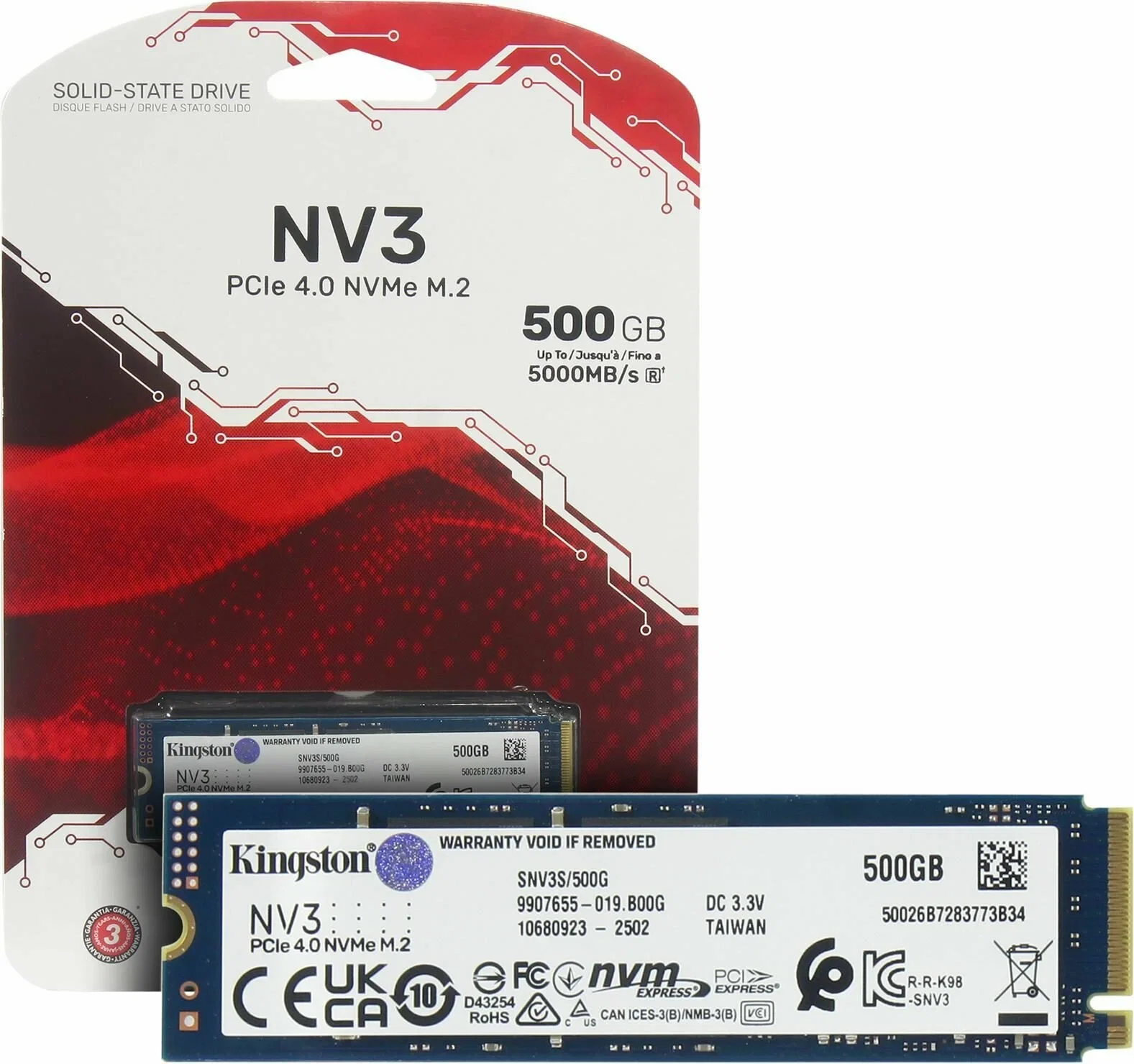 M.2 SSD Kingston NV3 (SNV3S/500G) 500Gb — Bakı