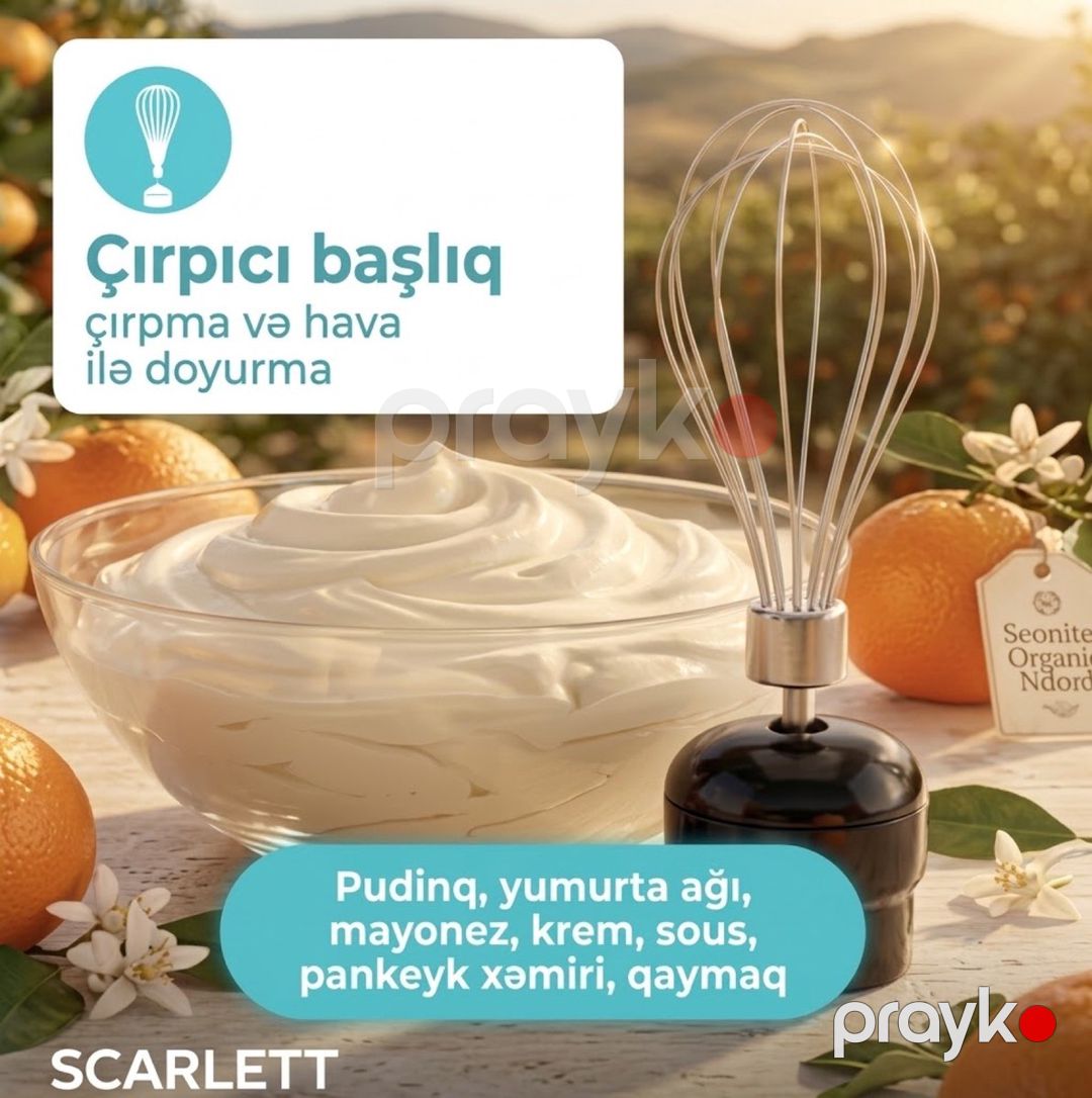 Əl blenderi Scarlett SC-HB42F82 — Ev texnikası, Bakı (7)