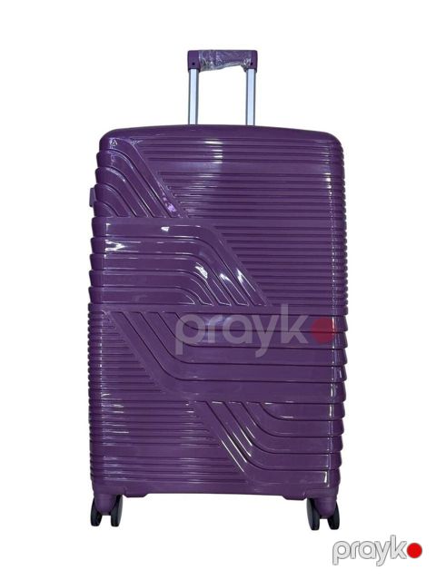 2735 Məhsulun adı: Çamadan polipropilen, bənövşəyi, L ölçü, 110 — Bakı