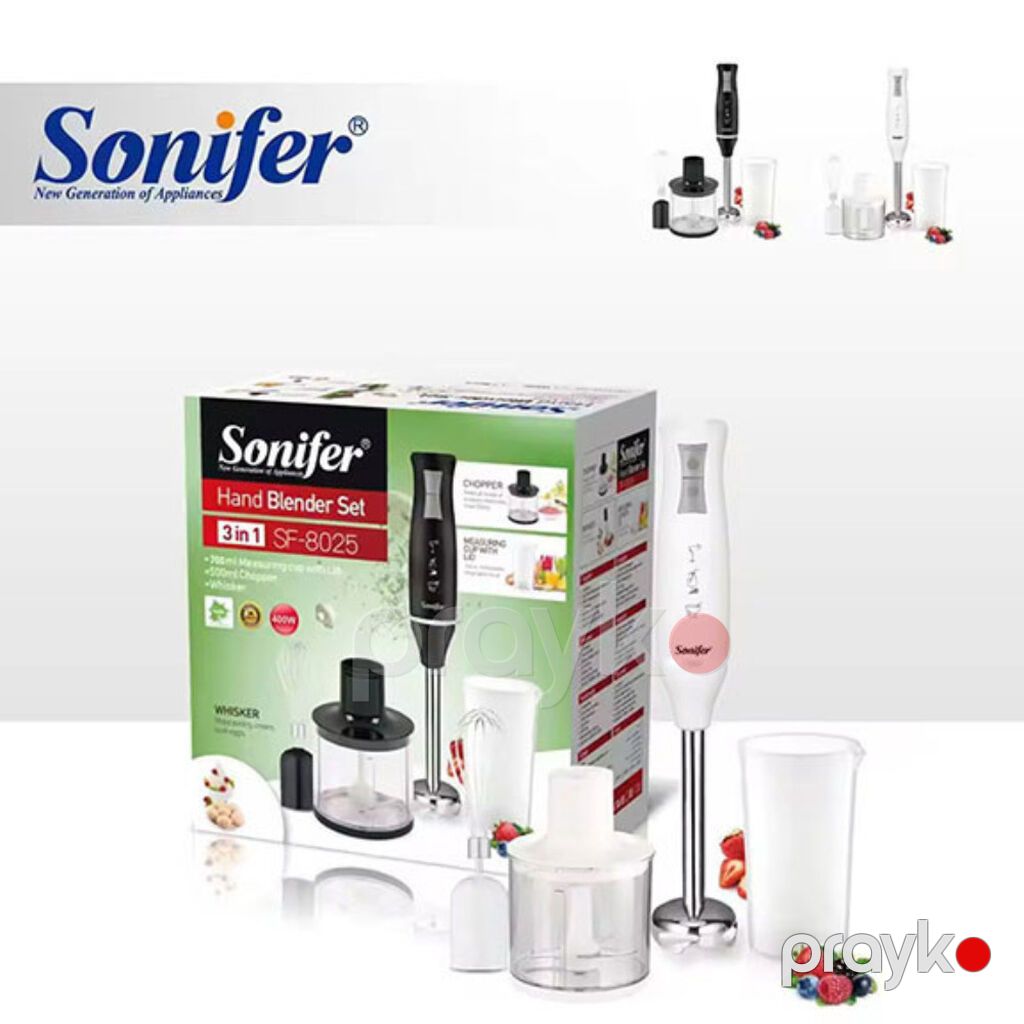 1900 Məhsulun adı: Sonifer SF-8025 White salınma blender Brend — Blenderlər, xırdalayanlar və mikserlər, Bakı (2)