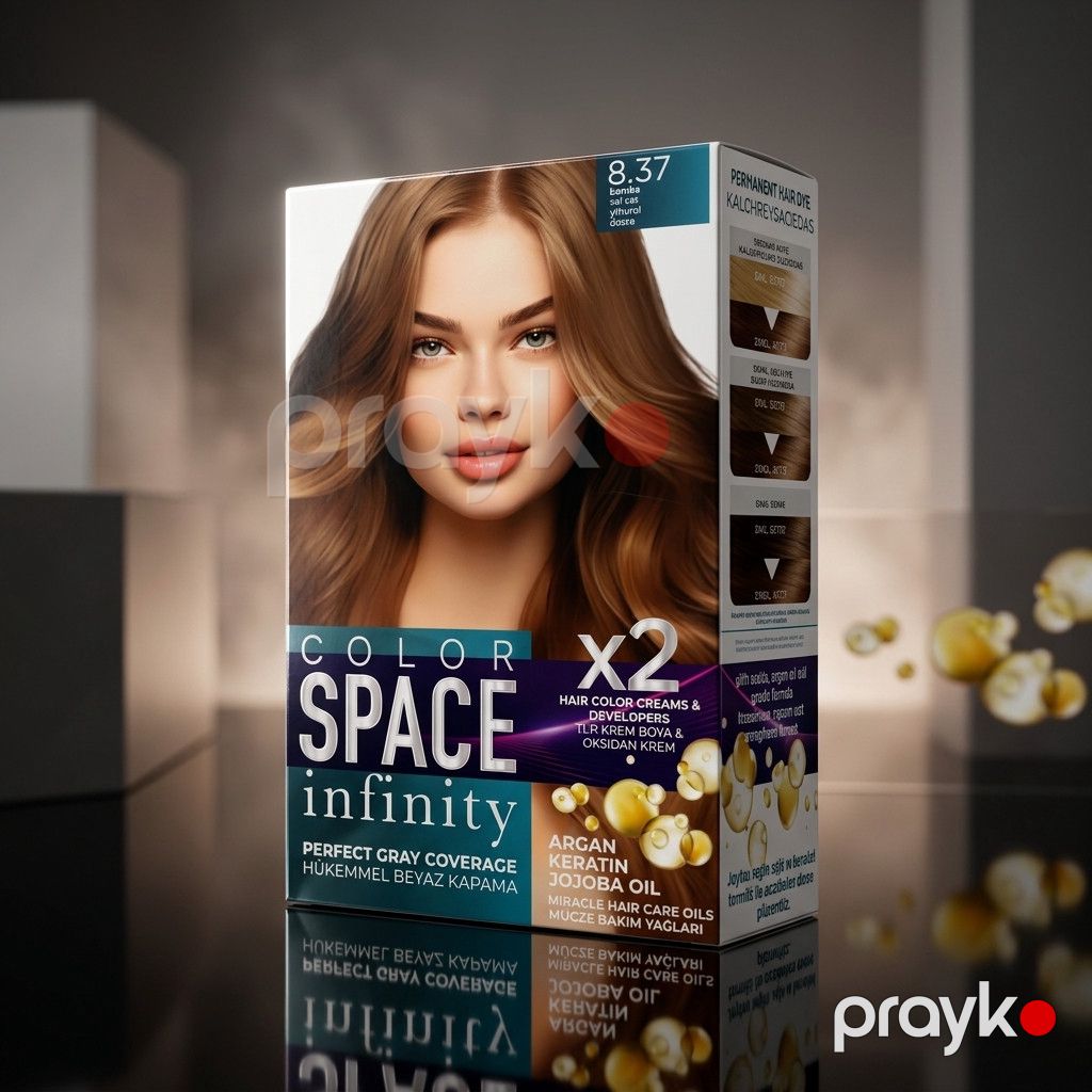 Saç boyası Color Space 8.37 — Mallar, Bakı (3)