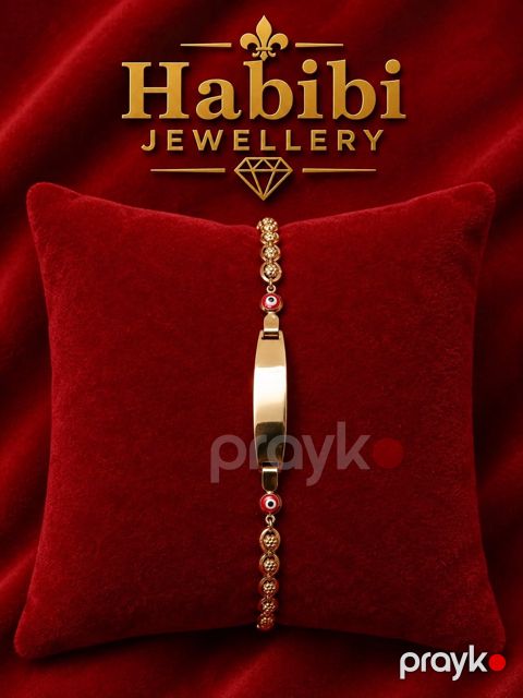 Qolbaq uşaqlar üçün Habibi Jewellery HJ459, qızıl 585 əyar — Bakı