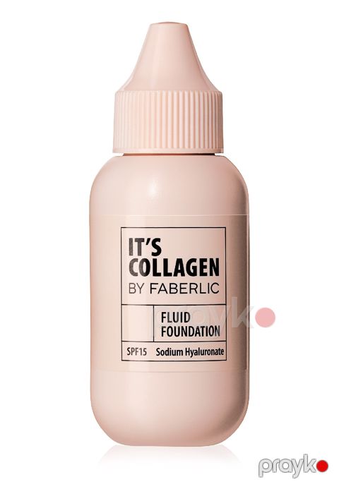Tonal flüid Faberlic It’s Collagen SPF15 Bej 30 ml — Bakı