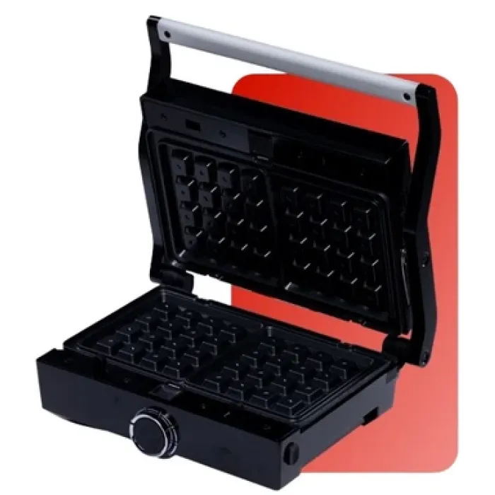 Silver SL-8139 Vafli və Tost Cihazı – 1000W Metal Korpus — Ev texnikası, Bakı (2)