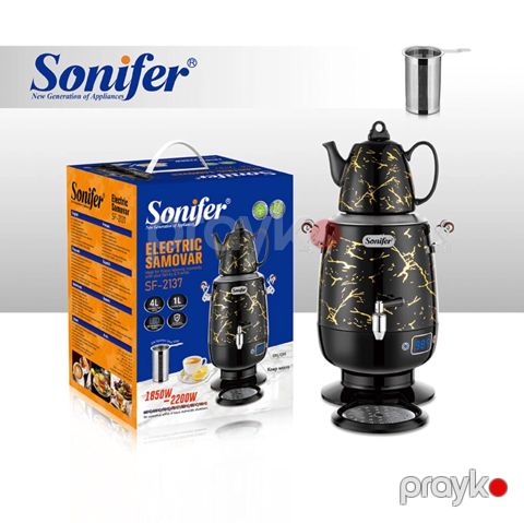 5025 Məhsulun adı: Elektrik samovar Sonifer SF-2137 Brend: Sonifer — Bakı