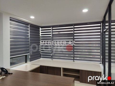 Türkiyə istehsalı Zebra jalüz novu — Bakı
