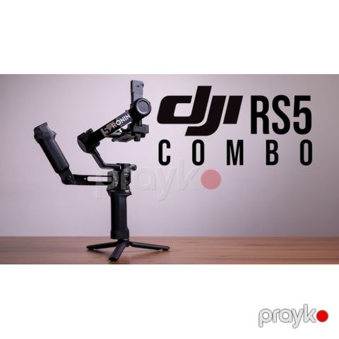 DJI RS 5 Combo Kamera Stabilizatoru 3 kq Ağıllı İzləmə və OLED Ekran — Bakı
