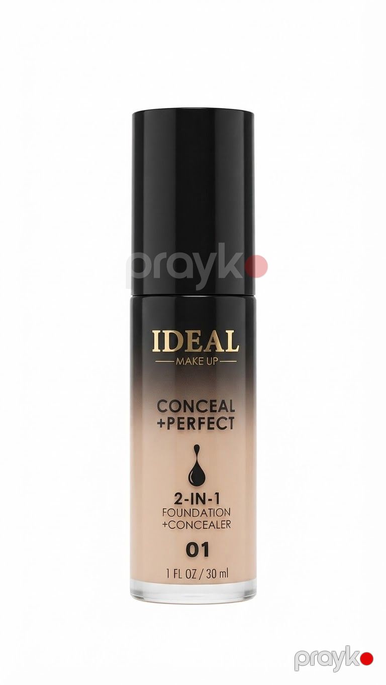 Tonal krem Ideal Conceal + Perfect 01, 30 ml — Mallar, Bakı (2)